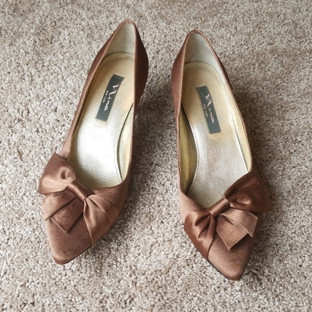 Nina brown heel